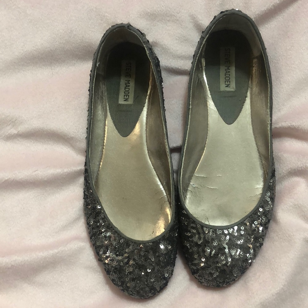 Steve Madden Sequin Flats